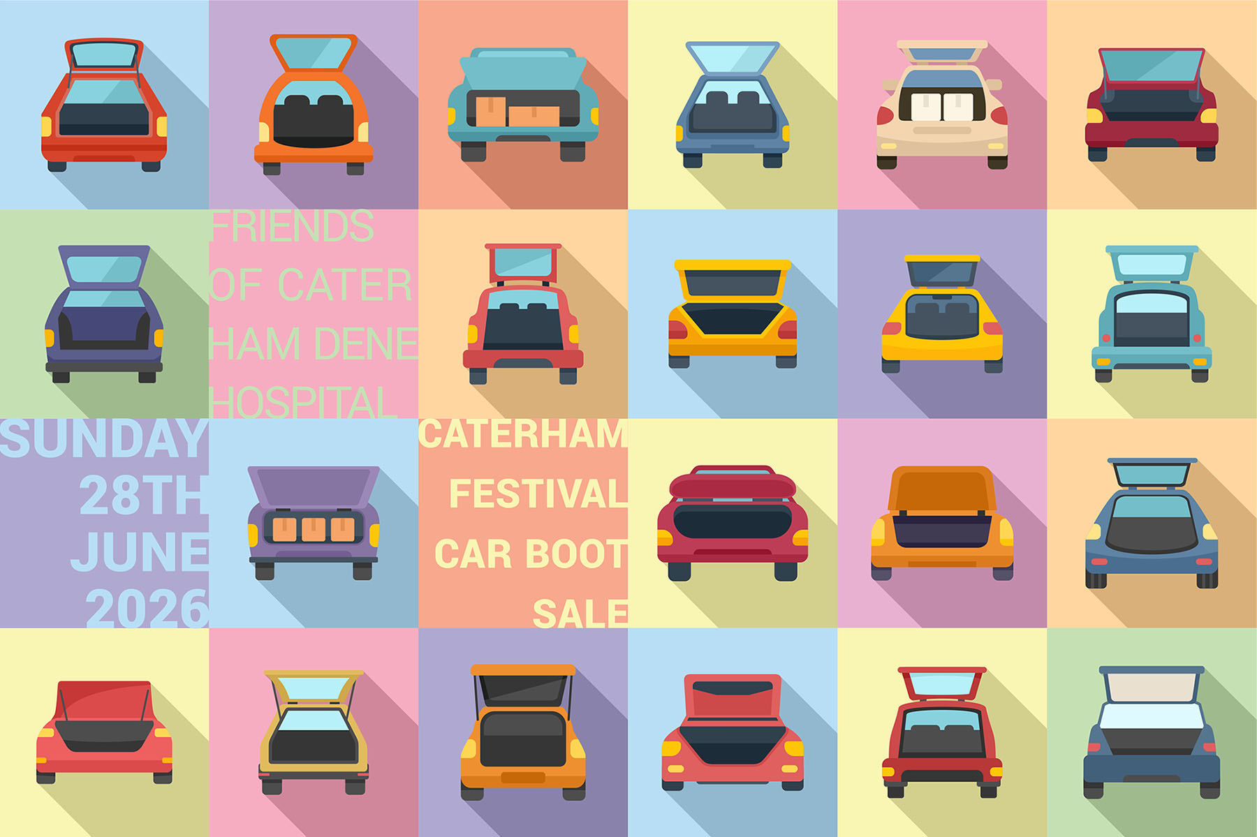 Visit us at the Caterham Festival Car Boot Sale